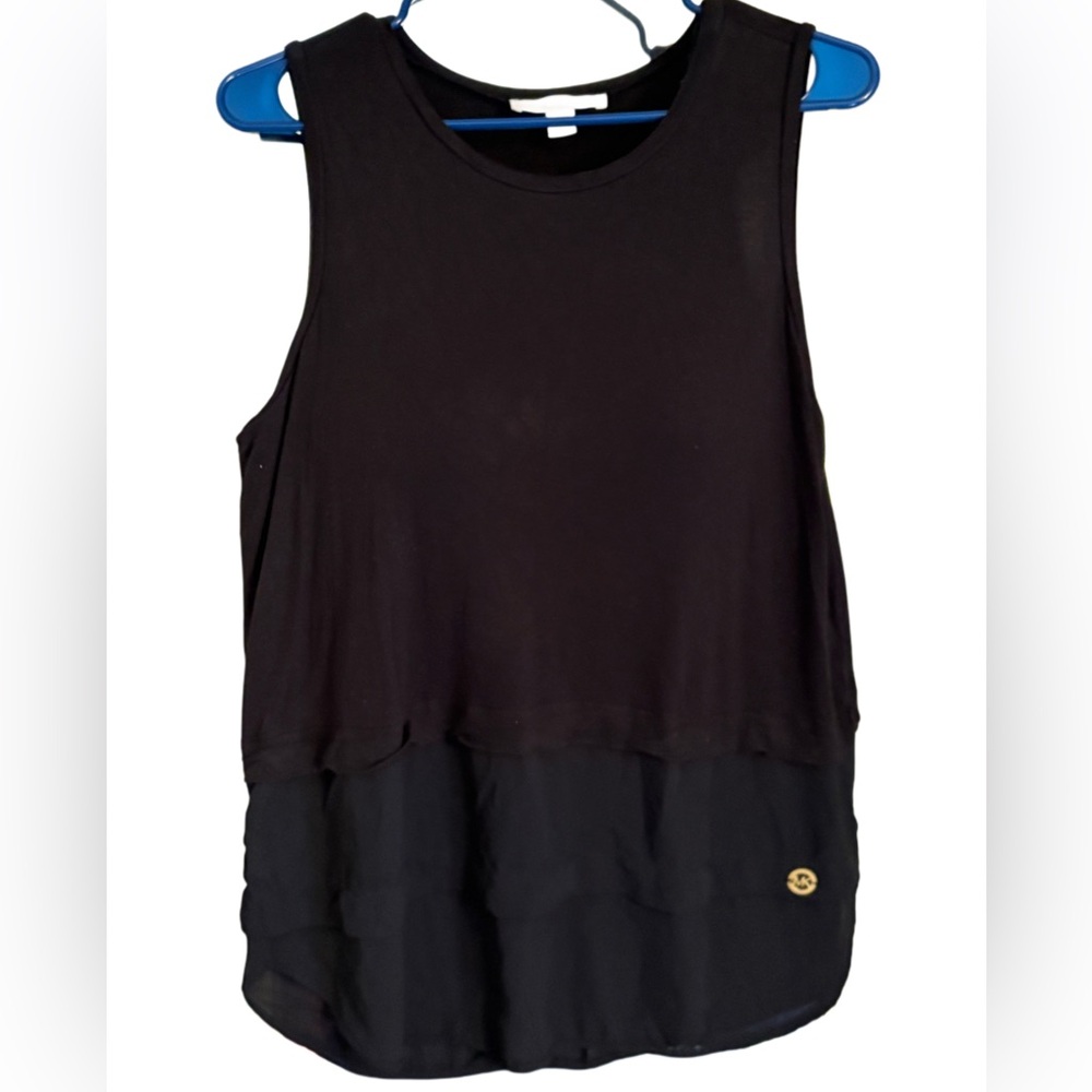 Black Sleeveless Women's Top